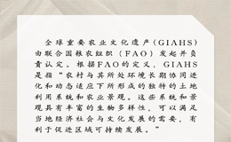 中国全球重要农业文化遗产（GIAHS）标识征集