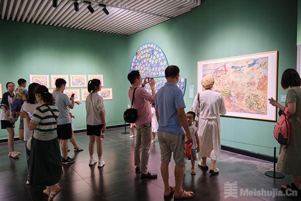 第二届湖南少儿美术作品双年展在李自健美术