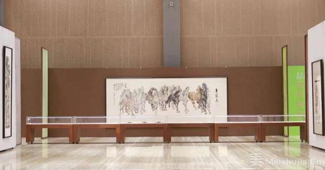 “画马人”刘勃舒艺术研究展在中国国家画院开幕