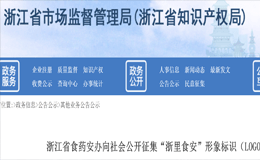 “浙里食安”形象标识（LOGO）、IP形象、标语征集活动