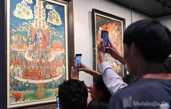 2023年西藏唐卡艺术文化展开展